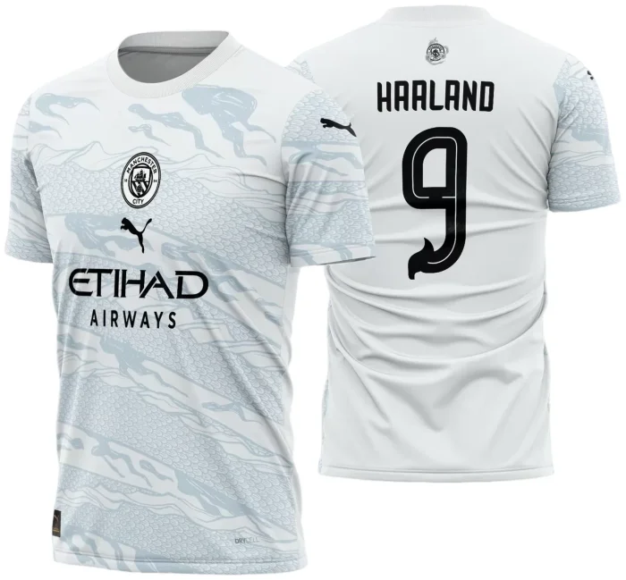 Arte Vetor Camisa Manchester City Year The Dragon 2023 - 2024