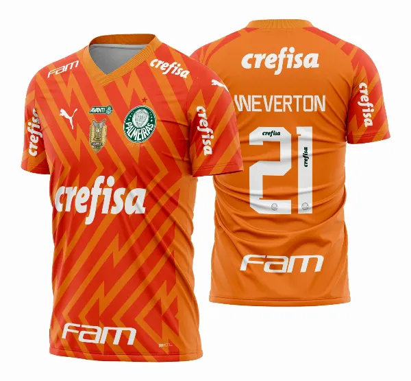 Arte Vetor Camisa Palmeiras Goleiro 2024 - 2025