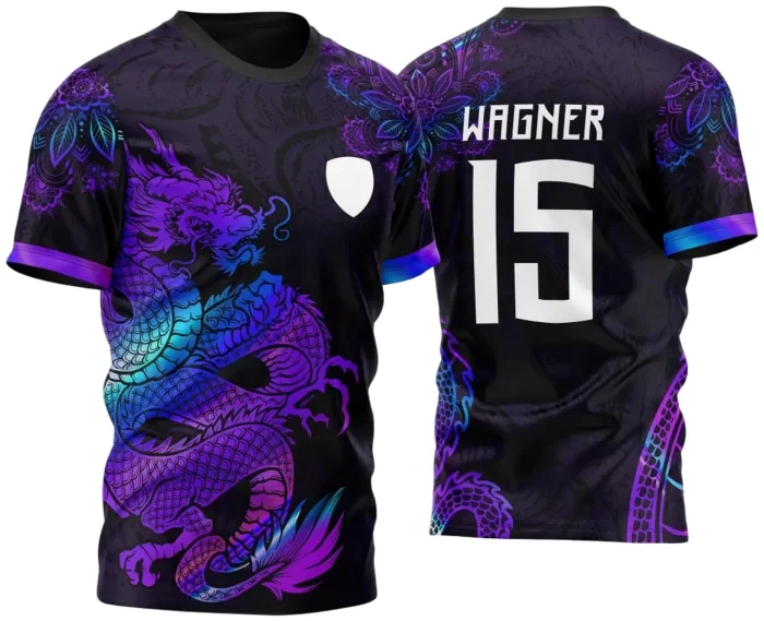 Arte Vetor Camisa Para InterClasse Dragão Holográfico Vol 003 2023