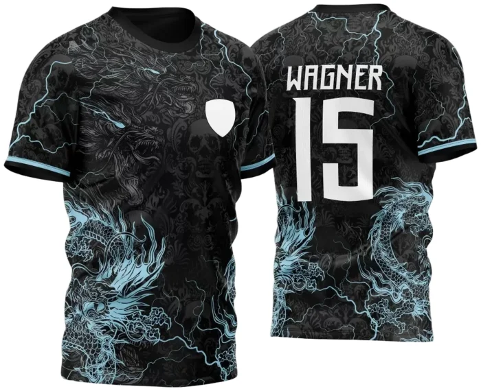 Arte Vetor Camisa para InterClasse Dragões e Raios M2 2023