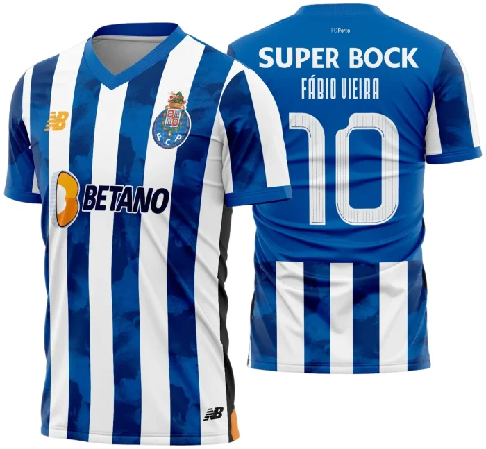Arte Vetor - Camisa Porto FC Titular 2024 - 2025