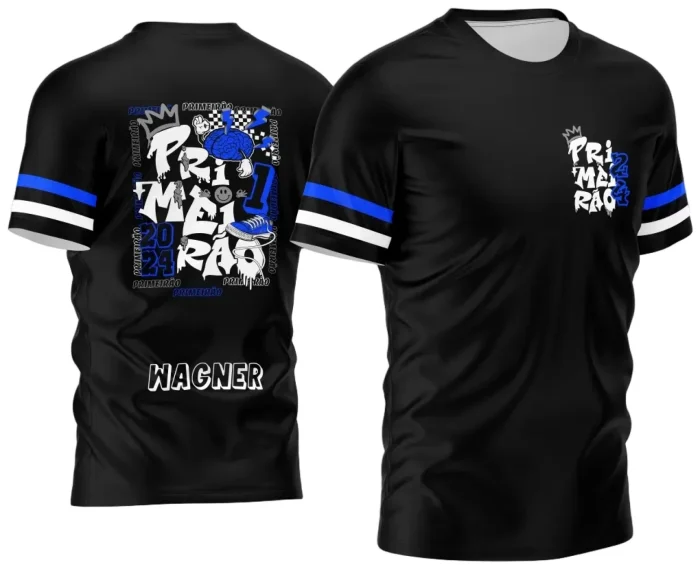 Arte Vetor Camisa Primeirão 2024 Graffite