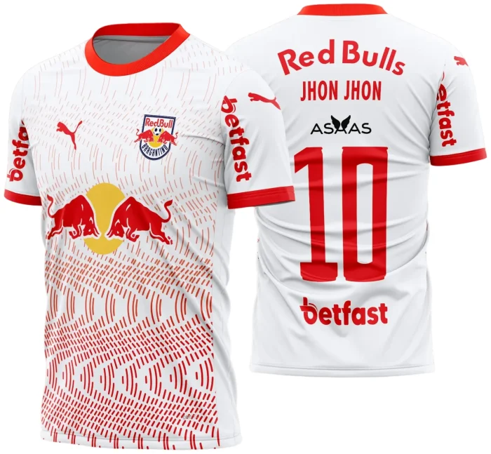 Arte Vetor Camisa RB Bragantino Titular 2025 - 2026