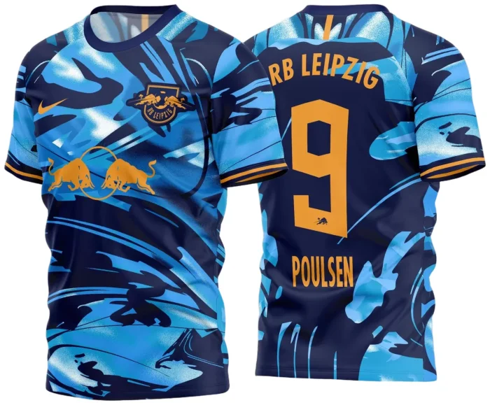 Arte Vetor Camisa RB Leipzig Terceira 2020 - 2021