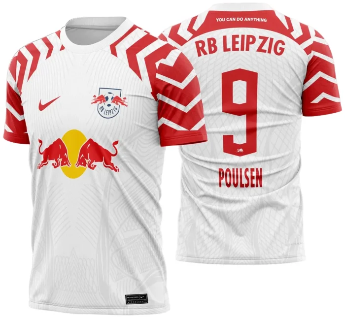 Arte Vetor Camisa RB Leipzig Titular 2023 - 2024