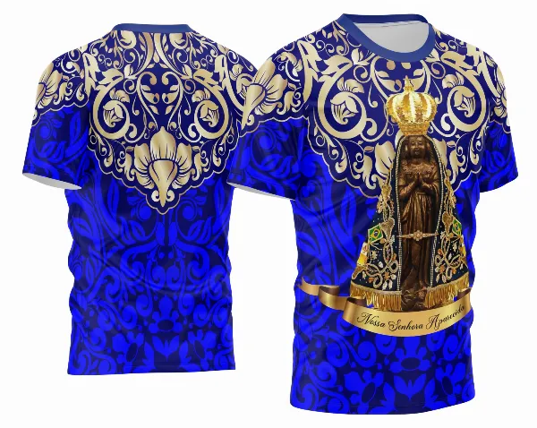 Arte Camisa Nossa Senhora Aparecida - Religião