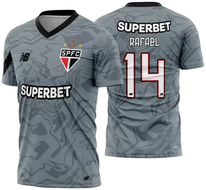 Arte Vetor Camisa São Paulo Goleiro 2024 - 2025