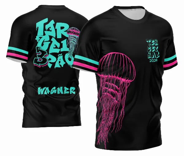 Arte Vetor Camisa Terceirão 2026 Água Viva