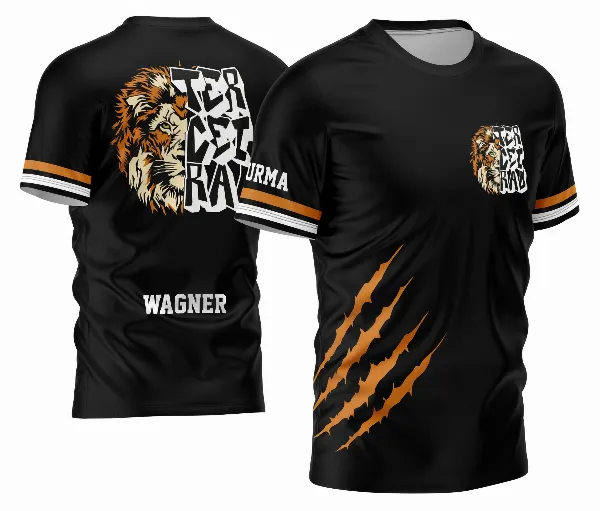 Arte Vetor Camisa Terceirão 2026 Leão e Garra