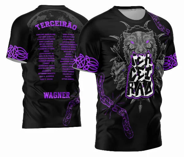 Arte Vetor Camisa Terceirão 2026 Pele de Lobo Modelo 01