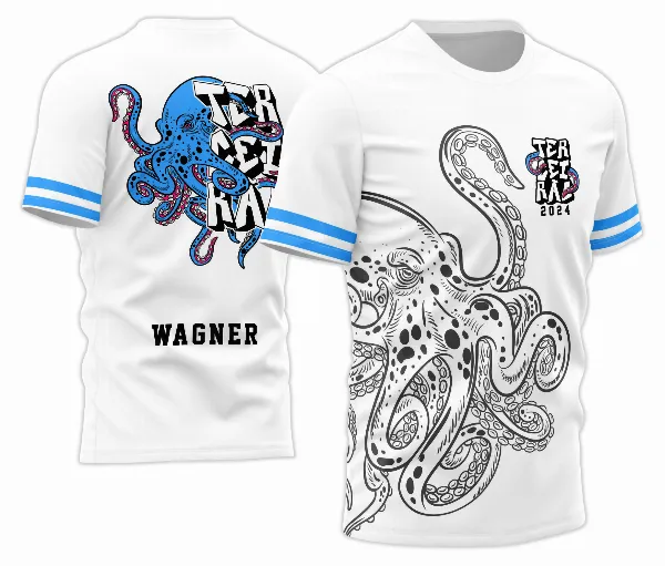 Arte Vetor Camisa Terceirão 2026  Polvo