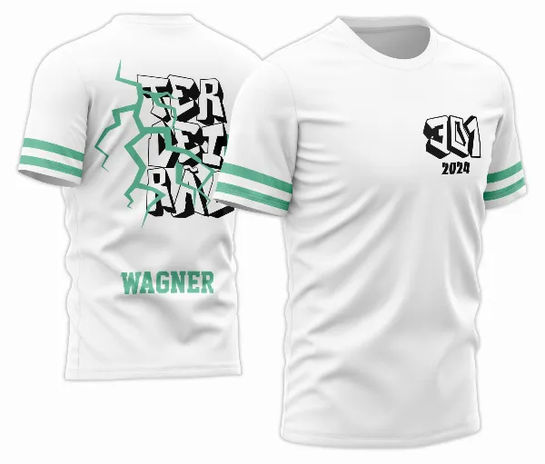 Arte Vetor Camisa Terceirão 2026 Raio Branca