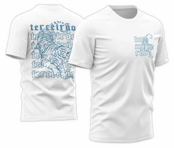 Arte Vetor Camisa Terceirão 2026 Tigre