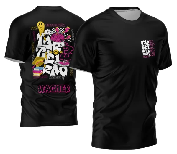 Arte Vetor Camisa Terceirão Livro e Chapéu 2026