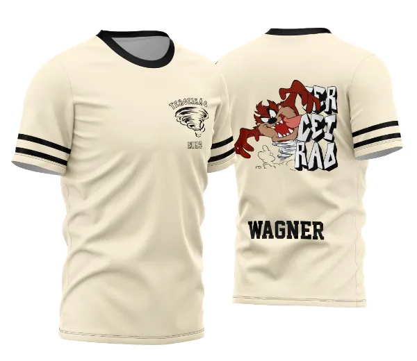 Arte Vetor Camisa Terceirão Taz Mania 2026
