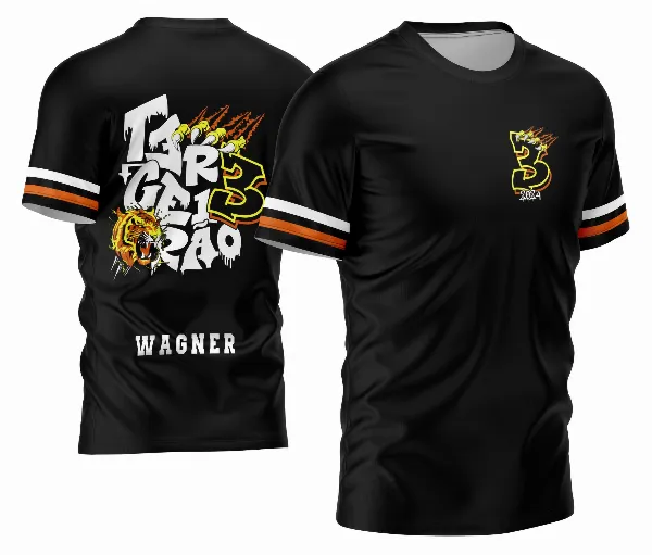 Arte Vetor Camisa Terceirão Tigre 2026