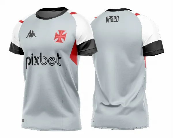 Arte Vetor Camisa Time Vasco da Gama Treino 2023