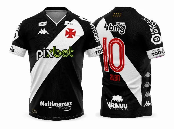 Arte Vetor Camisa Vasco 2022.2023 Titular