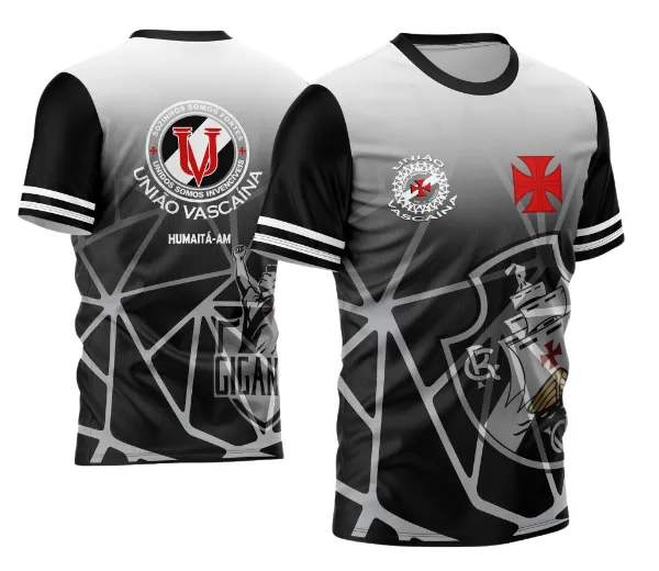Arte Vetor Camisa Vasco 2024 Personalizada Modelo 04