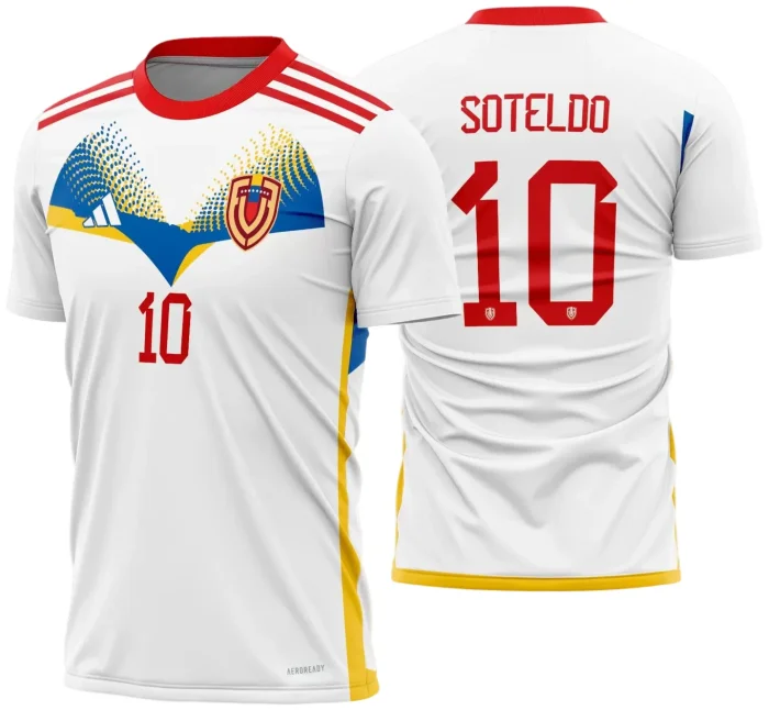 Arte Vetor Camisa Venezuela Reserva 2024 - 2025