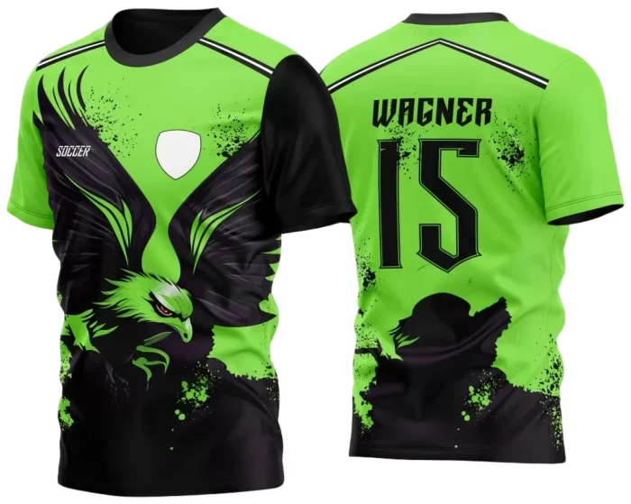 Arte Vetor Estampa Camisa InterClasse Águia Modelo 01