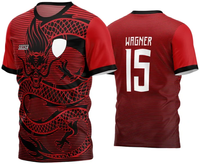 Arte Vetor Estampa Camisa Time Amador Futebol 2024