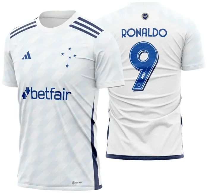 Encontre arte vetor para a nova camisa reserva do Cruzeiro 2023-24. Personalize seu apoio com designs exclusivos. Arquivo digital enviado por e-mail ou WhatsApp