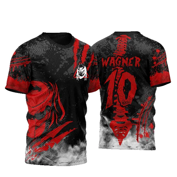 Arte Vetor Template Camisa de InterClasse Predador em Ataque 2023