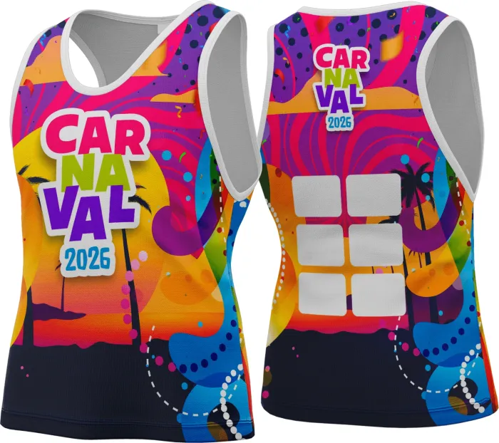 Arte Camisa Abadá Carnaval 2026