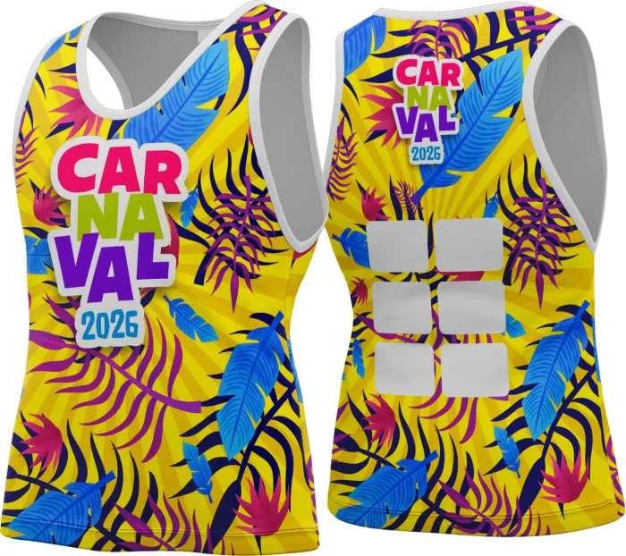 Arte Camisa Abadá Carnaval 2026
