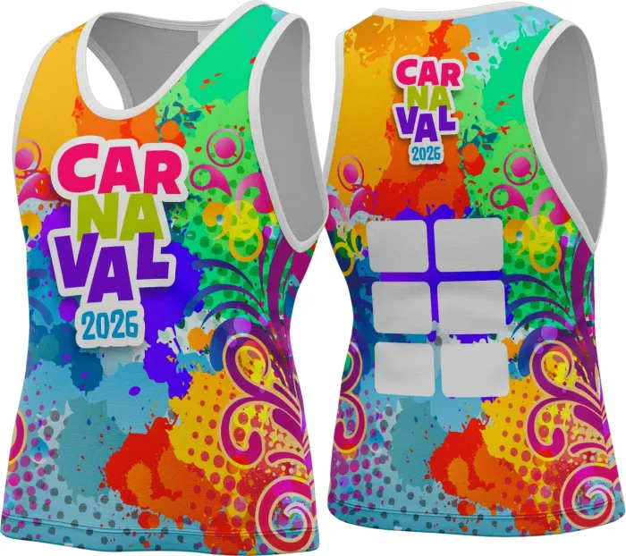 Arte Camisa Abadá Carnaval 2026