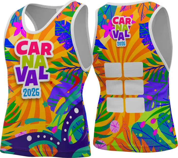 Arte Camisa Abadá Carnaval 2026