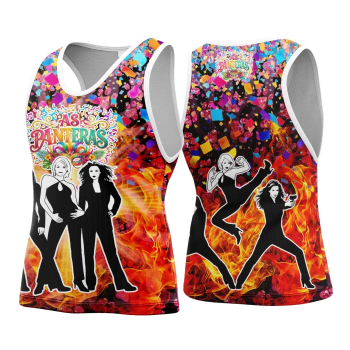 Camisa Abadá Carnaval Personalizada 2026 As Panteras