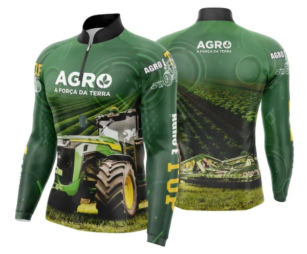 Arte Vetor Camisa Agro 2026 Trator