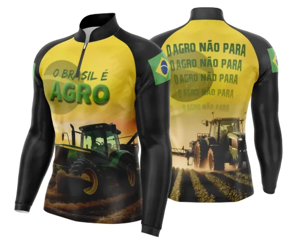 Arte Camisa Agro Brasil e Agro