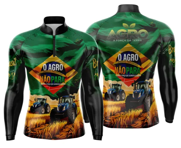 Arte Camisa Agro Mod 0011