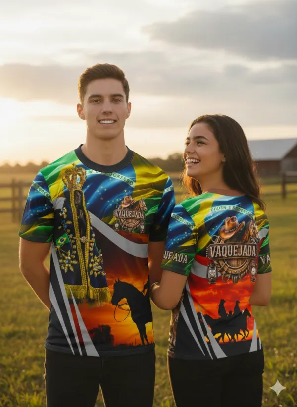 Camisa Vetor Amantes Da Vaquejada