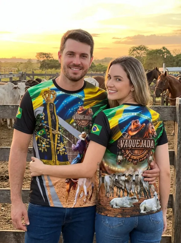 Camisa Vetor Amantes Da Vaquejada