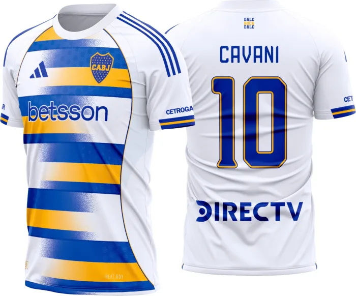Arte Camisa Boca Juniors Terceira 2026-27