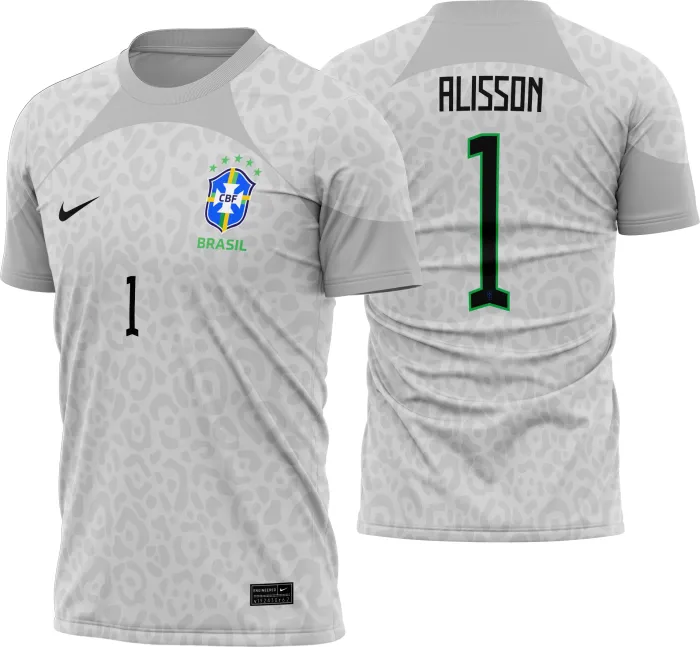 Arte Camisa Brasil Goleiro 2022-23 2