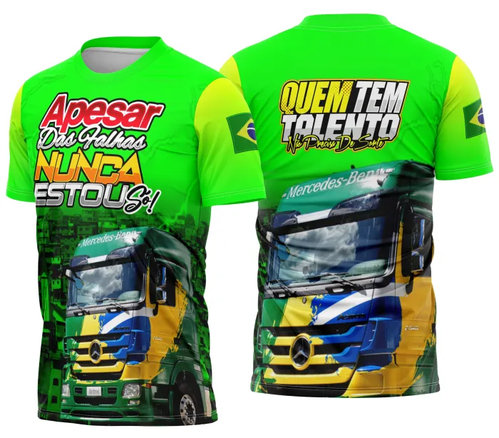 Arte Camisa Caminhoneiro Personalizada