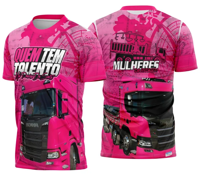 Arte Camisa Caminhoneiro Personalizada