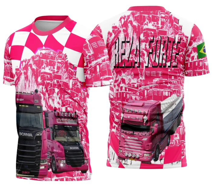 Arte Camisa Caminhoneiro Personalizada