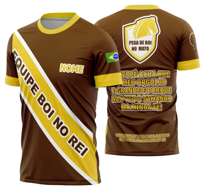 Camiseta unissex preta com logo no peito e estampa grande nas costas com tema Cavalgada Vaquejada Cavalo Modelo 42, destaque para estilo rústico e tradição vaqueira.