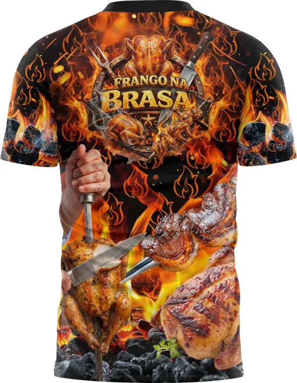 Arte Camisa Churrascaria Frango Assado - Profissão