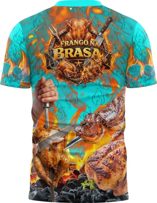 Arte Camisa Churrascaria Frango Assado - Profissão