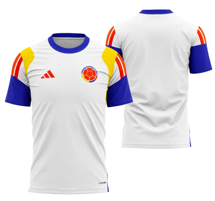 Arte Camisa Colômbia Treino 2026