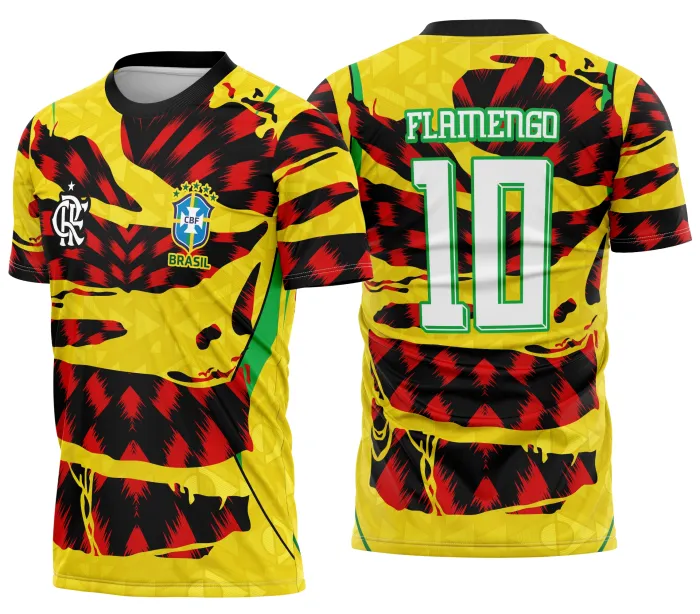 Arte Camisa Copa Brasil Flamengo Modelo 03