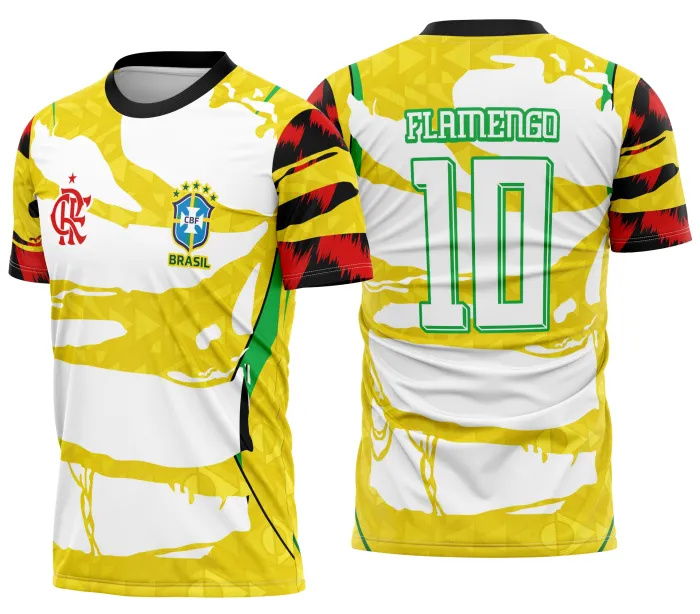 Arte Camisa Copa Brasil Flamengo Modelo 04