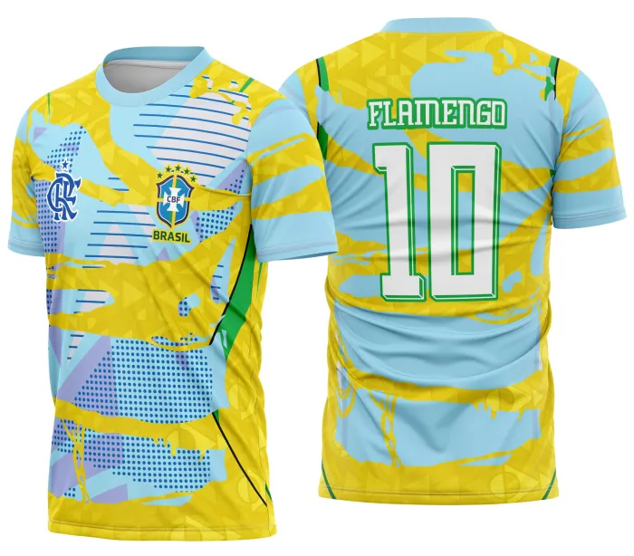 Arte Camisa Copa Brasil Flamengo Modelo 07